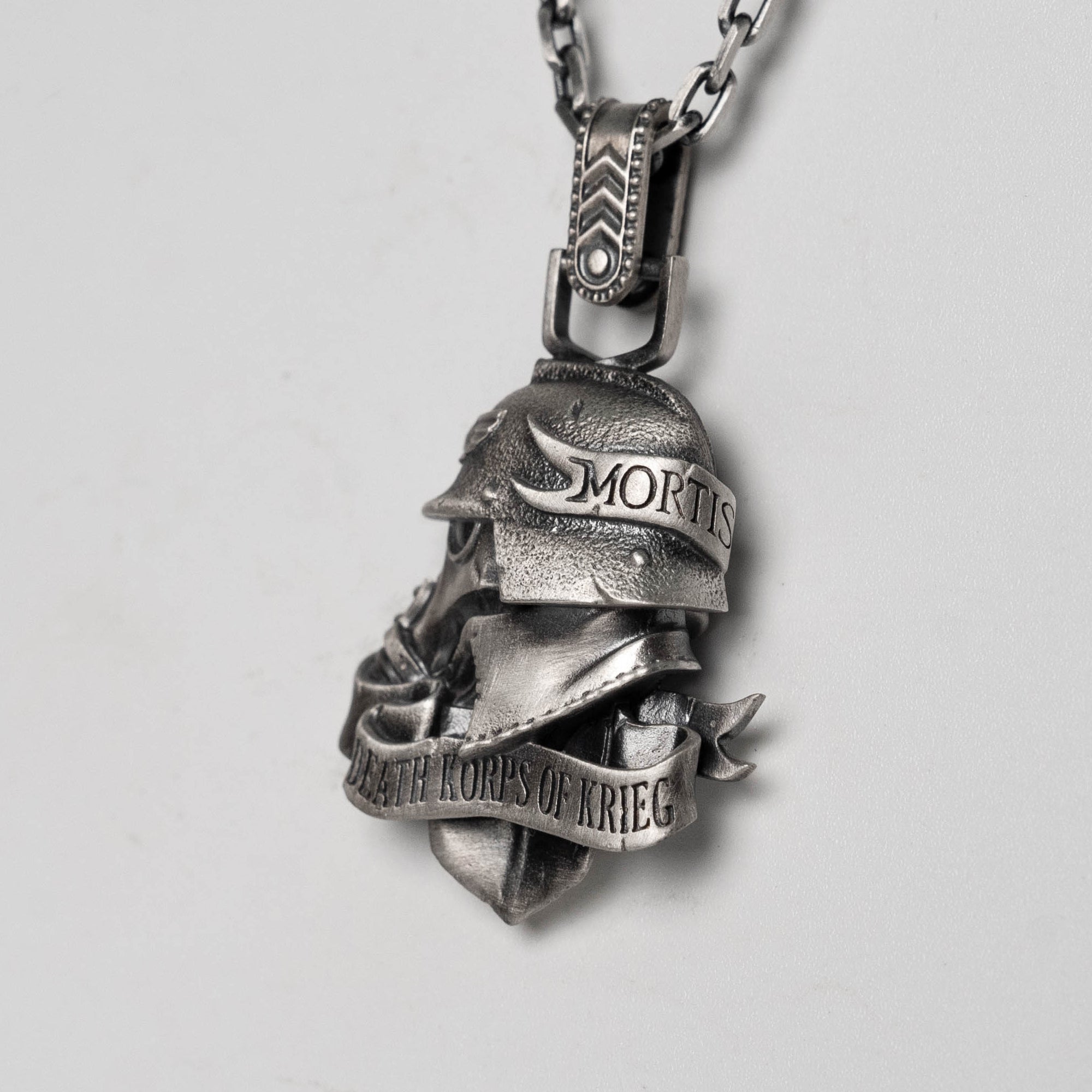 Warhammer 40K Astra Militarum Death Korps of Krieg Memento Mori Pendant by Starforged